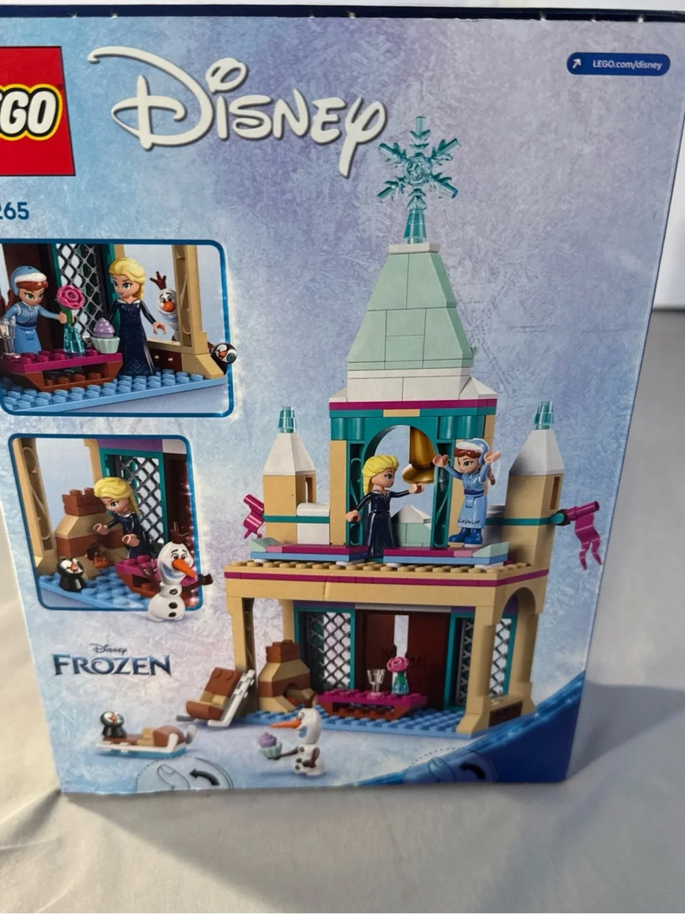 Lego Disney Frozen Arendelle Castle - Aqua/Tan/White/Purple